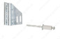 Preview: Konsole links+rechts +40mm Distanzrohr PVC +Wandanker Mauer komplett