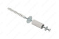 Preview: Konsole links+rechts +40mm Distanzrohr PVC +Wandanker Mauer komplett