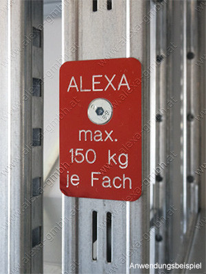 Traglastschild AX 120 kg, komplett