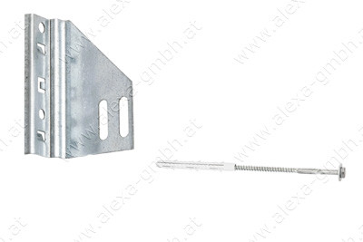 Konsole links+rechts, mit Wandanker Mauer komplett