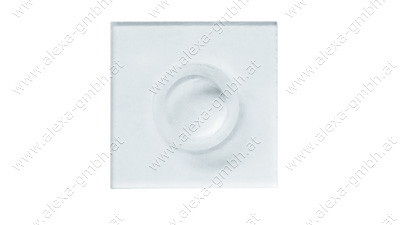 Druckplatte Acrylglas 60x60 mit Ring Typ1